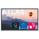 Newline Atlas Panel plano interactivo 165,1 cm (65'') LED 4K Ultra HD Negro Pantalla táctil